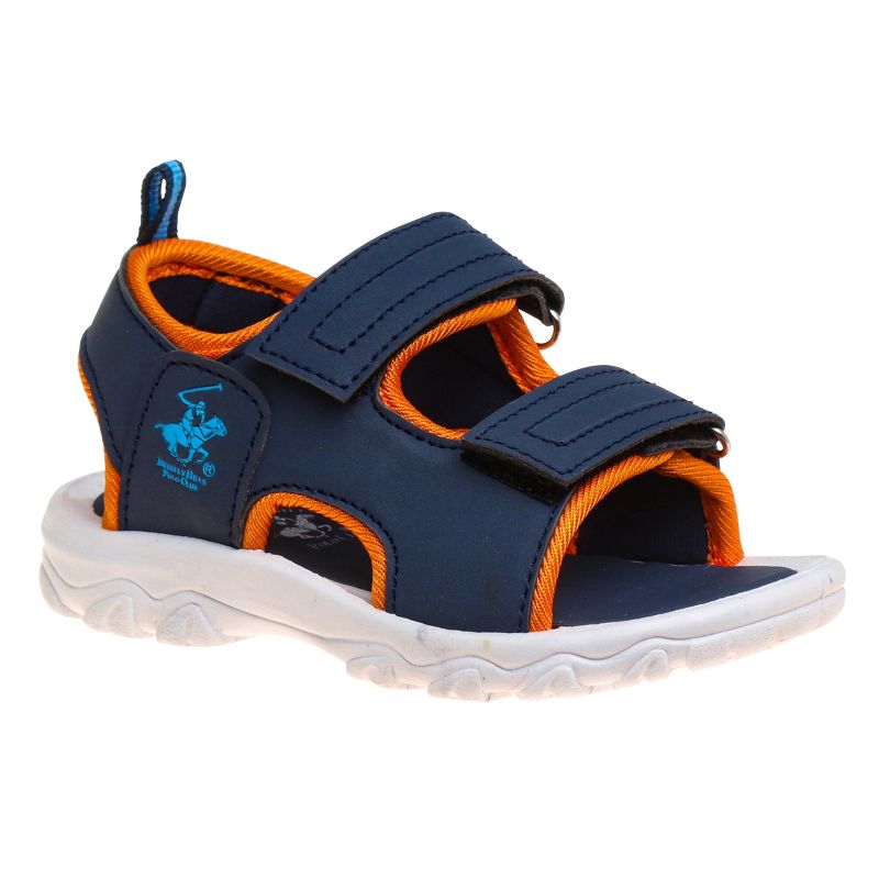 Beverly Hills Polo Club Double Strap Summer Outdoor Athletic Sport Sandals Boys and Girls (Little Kids), 1 of 6