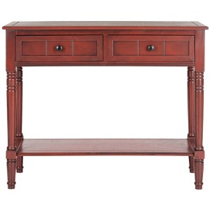 Console Table Red - Safavieh