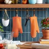 KITCHENAID Ribbed Soft Silicone Oven Mitt 2-Pack Set - 3 of 4
