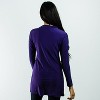 Calypsa Women's Long Sleeve Mock-Neck UPF 50+ Jenna Swim Tunic - 2 of 3
