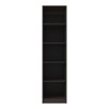SEVOBAL Decorative Bookshelf Wooden Bookshelves Large Bookshelf Bookcase Efficient Storage for Living Room, Multicolor, 11.8"*17.8"*71.1" - 3 of 4