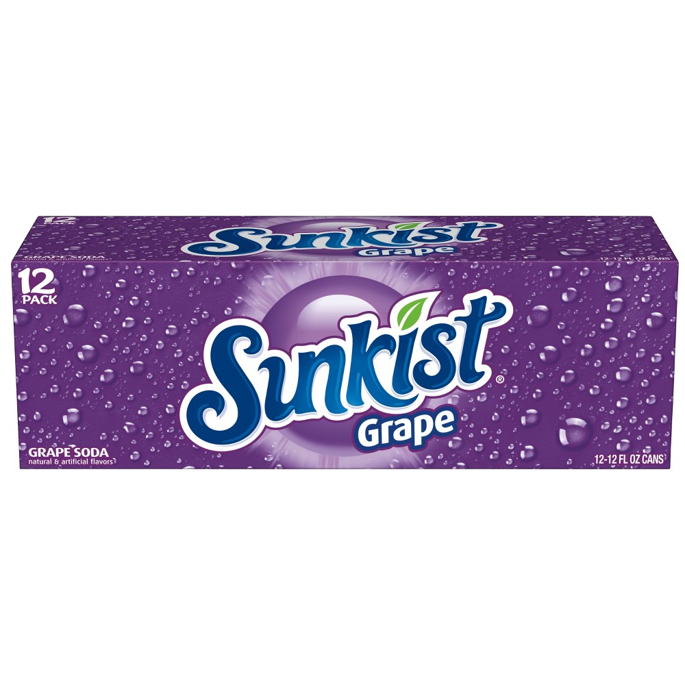 UPC 078000116168 product image for Sunkist Grape Soda - 12pk/12 fl oz Cans | upcitemdb.com