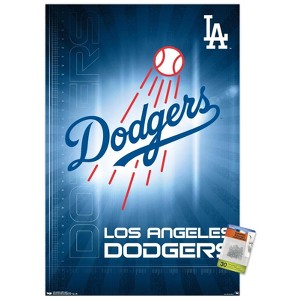 Trends International MLB Los Angeles Dodgers - Logo 16 Unframed Wall Poster Prints - 1 of 4