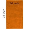 TowelSoft Premium 100% Cotton Terry Velour Hand Face Sports Gym Towel 16 inch x 26 inch - 2 of 3
