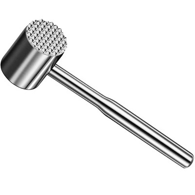 LunaLulinlk Meat Masher Tool Cube Steak Maker Meat Beater Hammer Pork Metal Hammer Meat Stainless Steel Bbq Meat Hammer