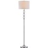 60" Riga Floor Lamp Clear/Chrome (Includes CFL Light Bulb) - Safavieh - image 4 of 4
