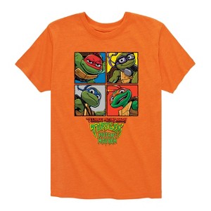 Boys' - Teenage Mutant Ninja Turtles Mutant Mayhem - Mutant Mahem Grid Short Sleeve Graphic T-Shirt - 1 of 4