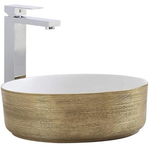 Fine Fixtures Luxury Round Vessel Bathroom Sink - 1 of 4