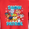 Boys' - Paw Patrol - Snow Patrol Graphic Long Sleeve Fleece Sweatshirt - 2 of 4
