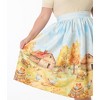 Unique Vintage Women's Plus Gellar Swing Skirt - 2 of 4