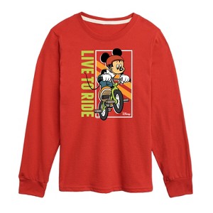 Boys' - Disney - Ride It Out Long Sleeve Graphic T-Shirt - 1 of 4