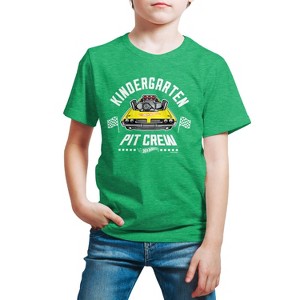 Boys' - Hot Wheels - Pit Crew Kindergarten Short Sleeve Graphic T-Shirt - 1 of 4