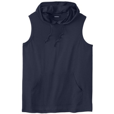 KingSize Men's Big & Tall Lightweight Muscle Hoodie Tee