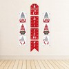 Big Dot of Happiness Christmas Gnomes - Hanging Vertical Paper Door Banners - Holiday Party Wall Decoration Kit - Indoor Door Decor - 3 of 4