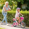 Honeyjoy 14 Inches Kids Bicycle w/Training Wheels & Basket for Boys & Girls Age 3-5 Years - 2 of 4