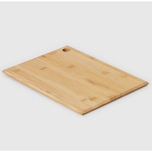 Home Mart Goods 15"x11" Heavy Duty Kitchen Chopping Butcher Block Wood Cutting Board - 1 of 4