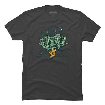Men's Design By Humans Bad Past Lives By LetterQ T-Shirt