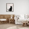 Stupell Industries Halloween Black Cat SilhouetteFloater Canvas Wall Art - 2 of 4