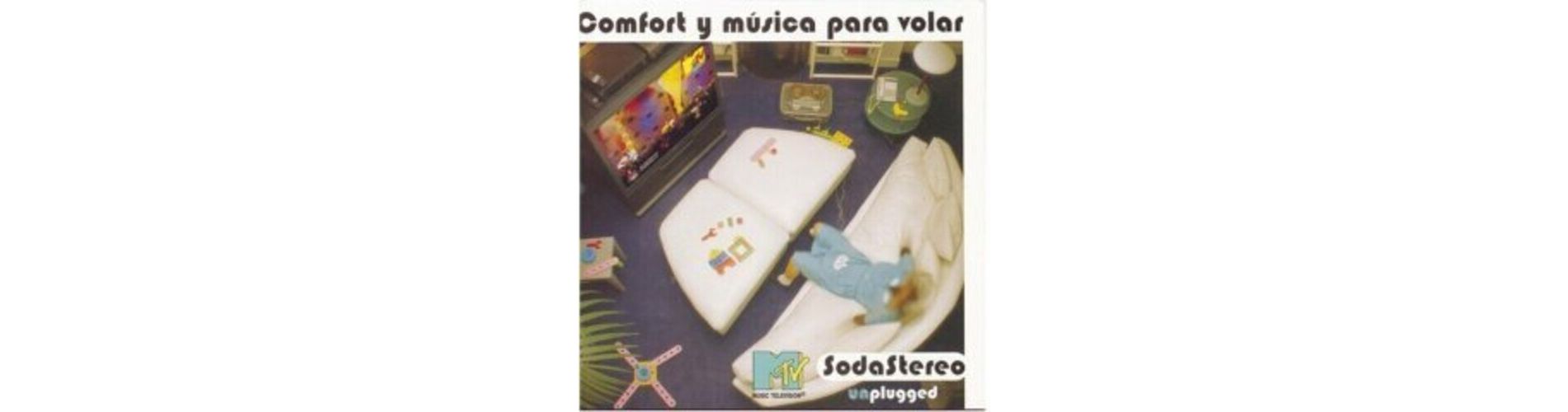 Soda Stereo - Comfort Y Musica Para Volar (MTV Unplugged) (140 Gram Vinyl Clear Vinyl)
