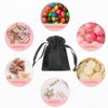Unique Bargains Satin Drawstring Party Favor Bags Gift Bags for Birthday Candy - 4 of 4