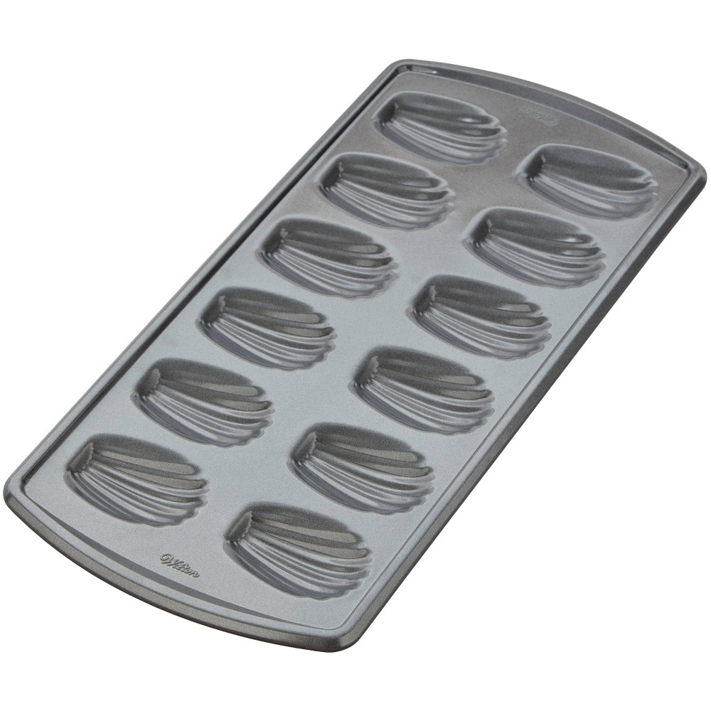 pack of 5 Wilton 12 Cavity Nonstick Madeline Pan 