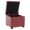 Maiden Square Tufted Storage Ottoman - HUD8231 - Safavieh Couture - 4 of 4