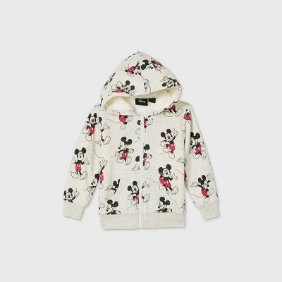 mickey zip up hoodie