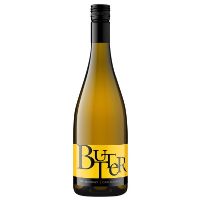 Butter Chardonnay White Wine - 750ml Bottle