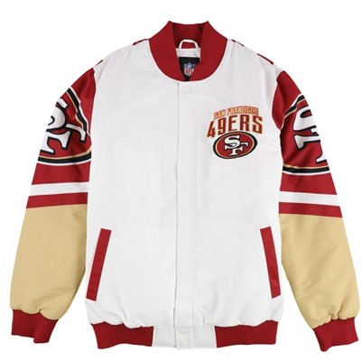 G-III Sports Mens San Francisco 49ERS Varsity Jacket