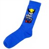 Mens Wolverine Retro Art Crew Socks 2-Pair Pack Box Set - 4 of 4