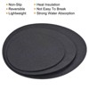 Unique Bargains Indoor Round Reversible Absorbent Waterproof Plant Pot Saucers Coaster Felt Pad Mats 1 Set of 9 Pcs - 4 of 4