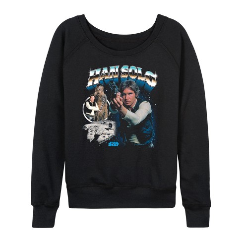 Women's - Star Wars - Han Collage Lightweight French Terry Slouchy - image 1 of 4