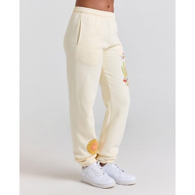 Samii Ryan | Smiley Mirage Sweatpants, Cream, X-Large, 5