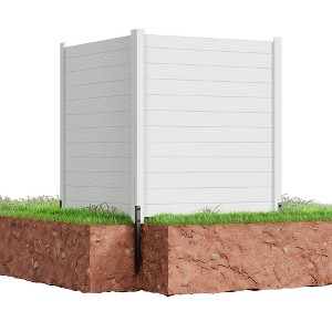 2 Panels Privacy Fence for Outside Privacy Screens - 1 of 4