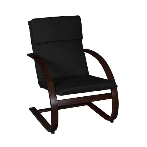 Akita Bentwood Reclining Chair Jet Black - Niche : Target