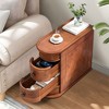 NicBex 23.62" H Wood Console Table Side Table with 2 Drawers Sofa Table for Entryway Living Room - 4 of 4