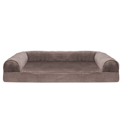 Driftwood Brown Large Orthopedic Foam Sofa Dog Bed