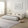 Christopher Knight Home Gianni Modern Upholstered Platform Bed with Wide-Edge Headboard - 2 of 4