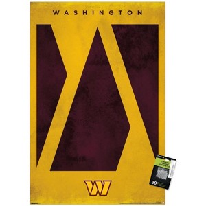 Trends International NFL Washington Commanders - Logo 25 Unframed Wall Poster Prints - 1 of 4