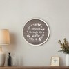 Creative Products Dashing Through the Snow 20 x 20 Round Framed Print - 4 of 4