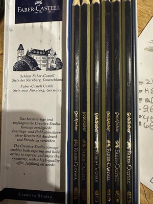 Goldfaber Graphite Pencil Set of 6 - FLAX art & design