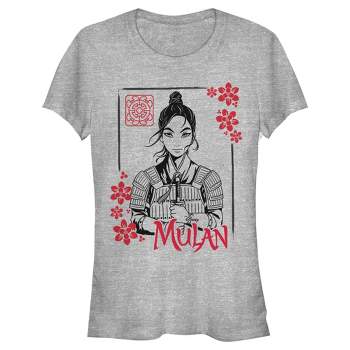 Men\'s Mulan Blossom Frame T-shirt : Target | T-Shirts