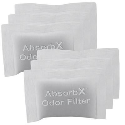 iTouchless AbsorbX Odor Filters 6-Pack