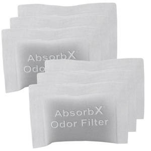 iTouchless AbsorbX Odor Filters 6-Pack - 1 of 2