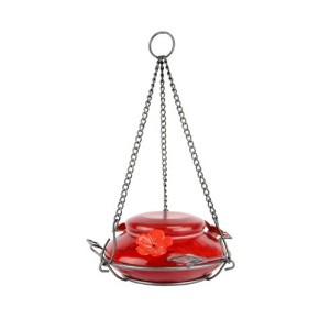 Nature's Way Modern Hummingbird Feeder, Red - 1 of 2