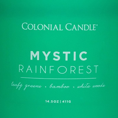 Mystic Rainforest Green 3-Wick Soy Jar Candle 14.5oz