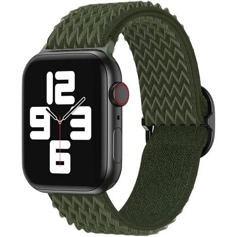 estrecho seguro Escupir Worryfree Gadgets Sports Band Stretchy Solo Loop Nylon Strap For Apple Watch  38/40/41mm 42/44/45mm Iwatch Series 8 7 6 5 4 3 2 1 & Se : Target