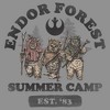 Womens Star Wars Forest of Endor Summer Camp '83 Racerback Tank - 2 of 4