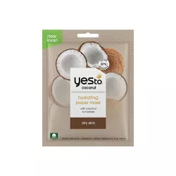 Yes to Coconut Hydrate & Restore Ultra Hydrating Face Mask - 0.67 fl oz