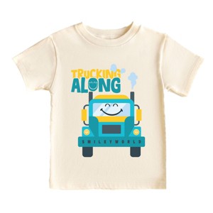 The Juniper Shop SmileyWorld Trucking Along Toddler Short Sleeve Tee - 1 of 4